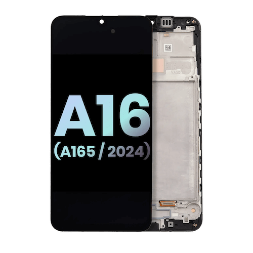 OLED Assembly With Frame Compatible For Samsung Galaxy A16 4G (A165 / 2024) (Service Pack) (All Colors) OLED Assembly With Frame Compatible For Samsung Galaxy A16 4G (A165 / 2024) (Service Pack) (All Colors)