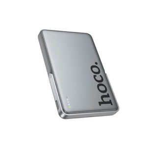 Hoco Q36 PD20W Magnetic Wireless Charging Power Bank – Grey (5000mAh)