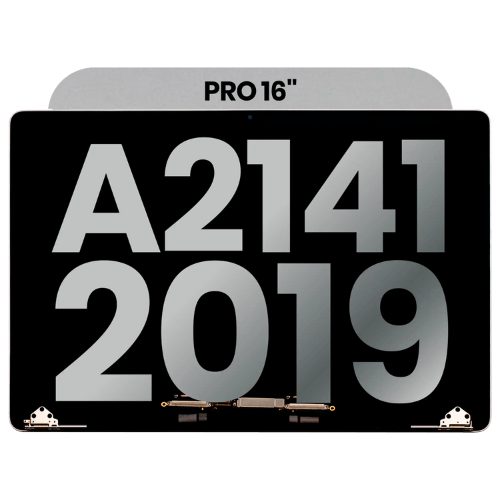 Untitled (Logo) Complete LCD Display Assembly Compatible For MacBook Pro 16" (A2141 / Mid 2019) (Used OEM Pull: Grade A) (Space Gray)