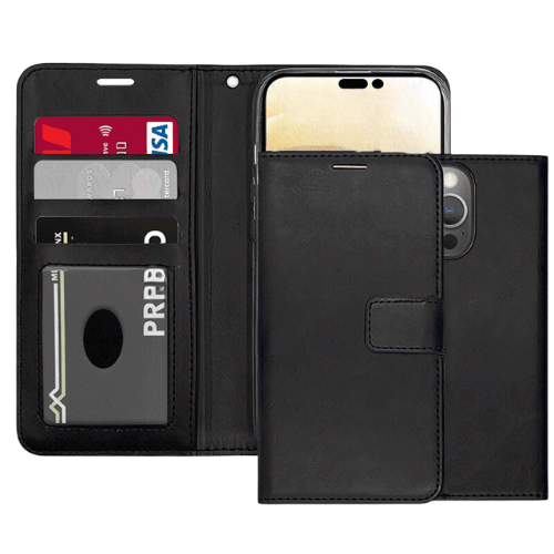 Case Photo ID Wallet for Apple iPhone 15 Pro Max (6.7) - Black Case Photo ID Wallet for Apple iPhone 15 Pro Max (6.7) - Black