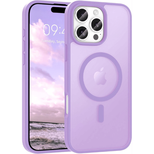 Case Magsafe for Apple iPhone 16 Pro Max - Light Purple Case Magsafe for Apple iPhone 16 Pro Max - Light Purple