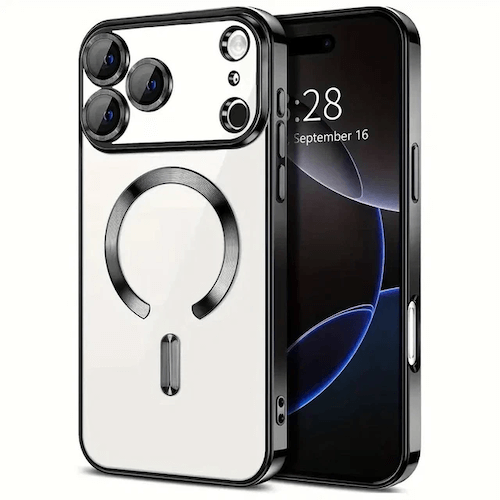 Case Electro Matt Magsafe for Apple iPhone 17 Pro - Black Case Electro Matt Magsafe for Apple iPhone 17 Pro - Black