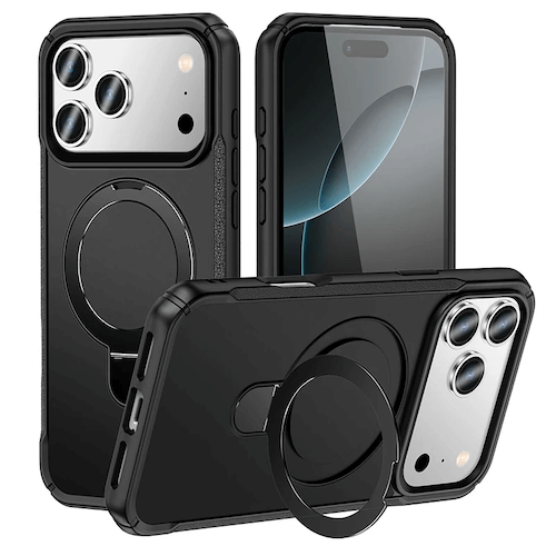 Case Magsafe Vivid Design for Apple iPhone 17 Pro Max - Black Case Magsafe Vivid Design for Apple iPhone 17 Pro Max - Black