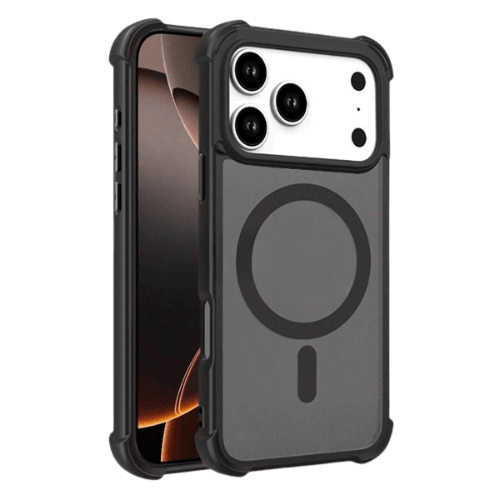 Case Matt Magsafe for Apple iPhone 17 Pro - Black Case Matt Magsafe for Apple iPhone 17 Pro - Black