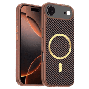 Case Magsafe Carbon Fiber for Apple iPhone Air - Brown