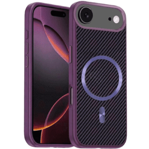Case Magsafe Carbon Fiber for Apple iPhone Air - Purple