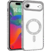 Case Glitter Electroplated Magsafe for Apple iPhone Air - Silver