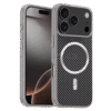 Case Magsafe Carbon Fiber for Apple iPhone 17 Pro - Grey