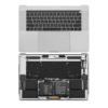 Top Case Assembly (With Battery And Keyboard) Compatible For MacBook Pro 15" Touch Bar (A1990 / Late 2018 / Early 2019) (Space Gray) (US English)
