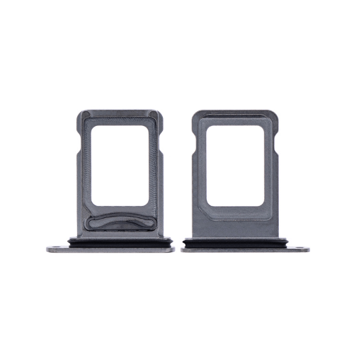Dual Sim Card Tray Compatible For iPhone 12 Pro / 12 Pro Max (Graphite) Dual Sim Card Tray Compatible For iPhone 12 Pro / 12 Pro Max (Graphite)