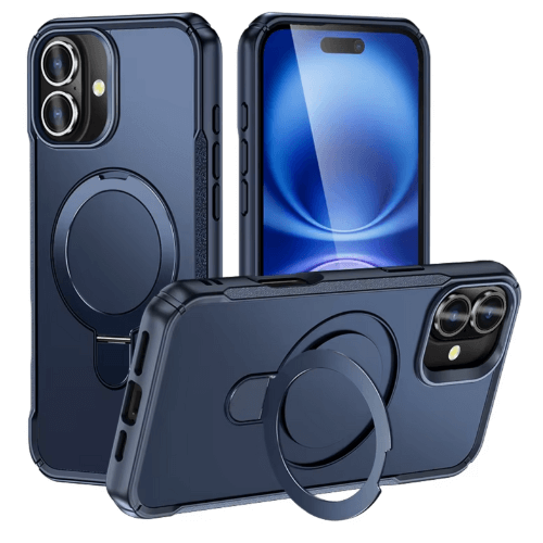 Case Magsafe Vivid Design for Apple iPhone 17- Blue Case Magsafe Vivid Design for Apple iPhone 17- Blue