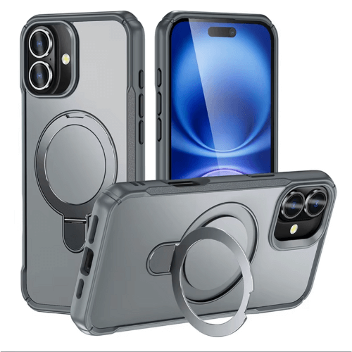 Case Magsafe Vivid Design for Apple iPhone 17- Grey Case Magsafe Vivid Design for Apple iPhone 17- Grey