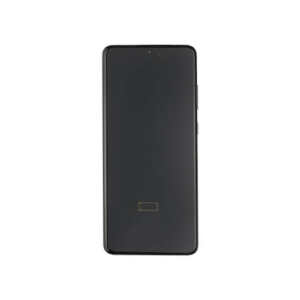 OLED Assembly +Frame +Fingerprint For Samsung Galaxy S20 Ultra 5G - Cosmic Black 