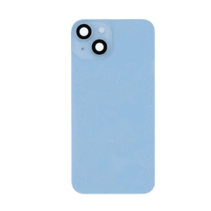 Back Glass +Steel Plate +Pre-Installed MagSafe Magnet ( OEM ) For Iphone 14 Plus - Blue