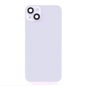 Back Glass +Steel Plate +Pre-Installed MagSafe Magnet ( OEM ) For Iphone 14 Plus - Purple