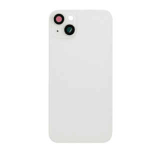 Back Glass +Steel Plate +Pre-Installed MagSafe Magnet ( OEM ) For Iphone 14 Plus - White 