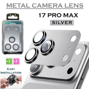 Metal Camera Lens for Apple iPhone 17 Pro Max - Silver