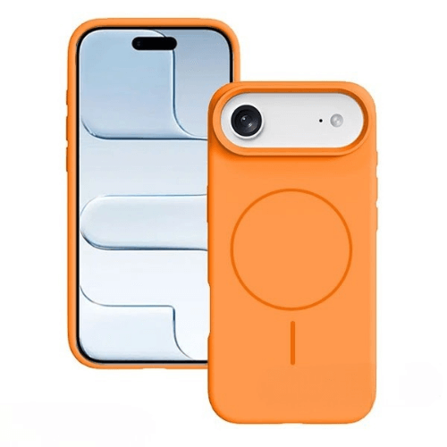 MagSafe Vibrant Silicone Case for Apple iPhone Air - Orange MagSafe Vibrant Silicone Case for Apple iPhone Air - Orange