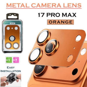 Metal Camera Lens for Apple iPhone 17 Pro Max - Orange
