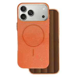 Glitsy MagSafe Case for Apple iPhone 17 Pro Max - Orange