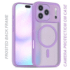 Matt Rubberized Magsafe Case for Apple iPhone 17 Pro Max - Light Purple
