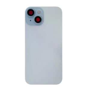 Back Glass +Steel Plate +Pre-Installed MagSafe Magnet (OEM ) For Iphone 15 Plus - Blue