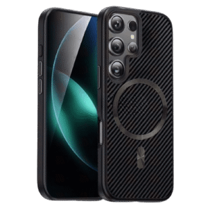 Case MagSafe Carbon Elite Samsung Galaxy S26 Ultra - Black