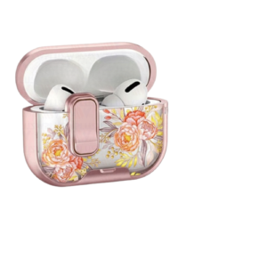 Case Flower IMD for Airpods Pro (Gen 3) - Rose Gold
