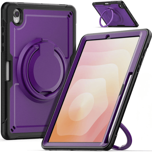 Case Spin Handle for Samsung Tab A11 Plus - Purple Case Spin Handle for Samsung Tab A11 Plus - Purple